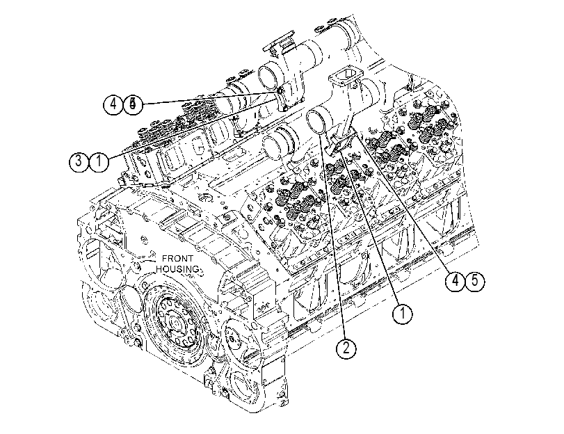 Коллектор выпускной 4504316 CAT