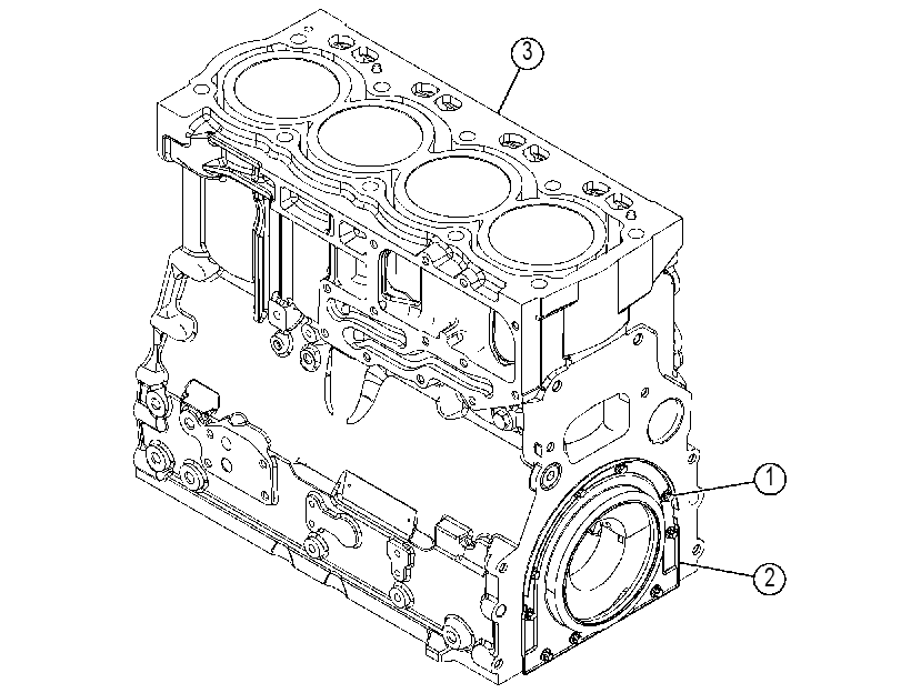Блок цилиндров 4600740 CAT
