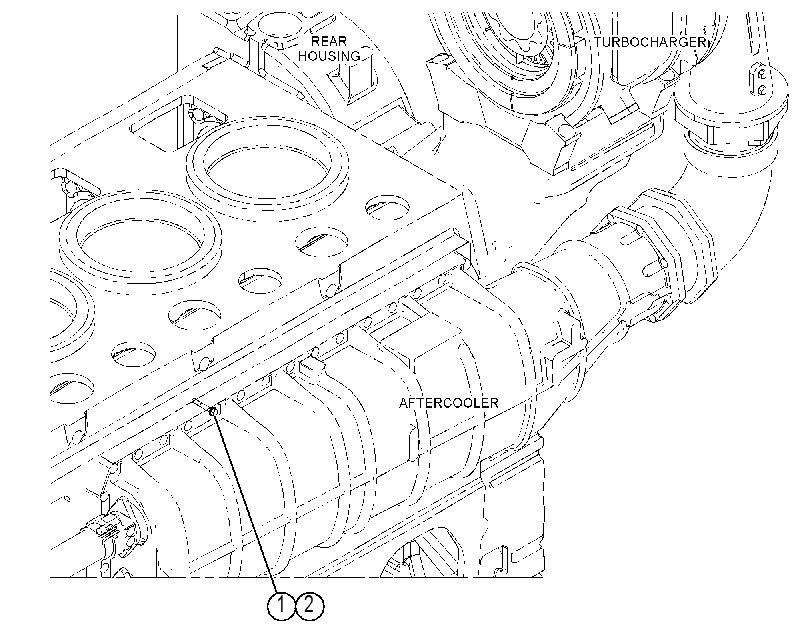 FASTENER GP-AFTERCOOLER 5864033 CAT
