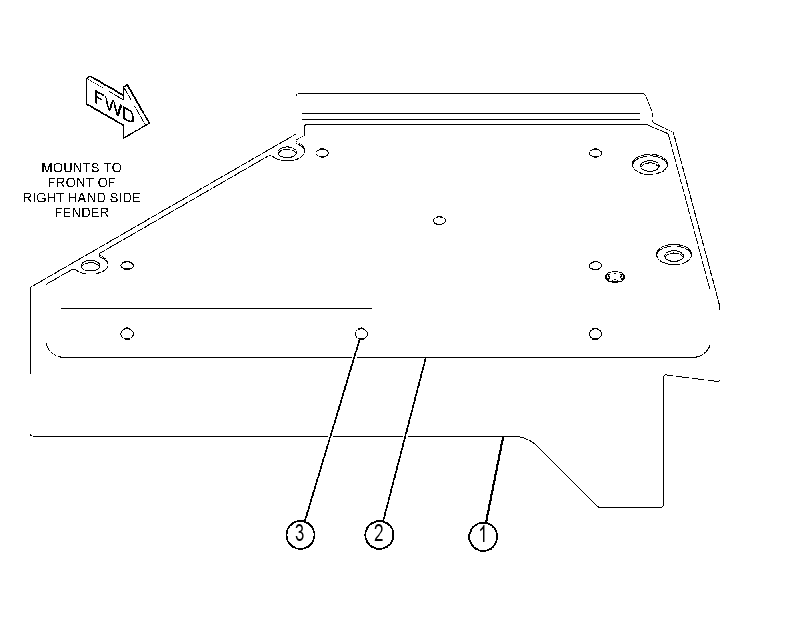PLATE GP 3983561 CAT