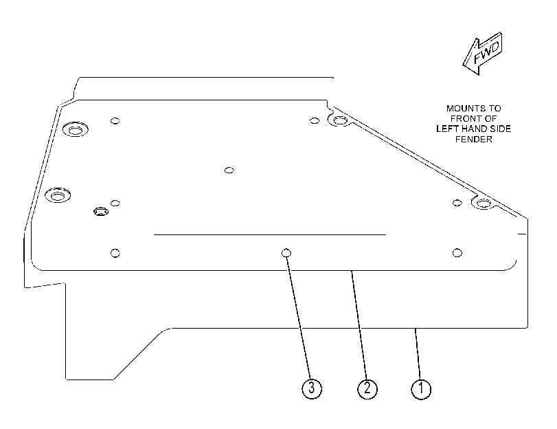 PLATE GP 3983562 CAT