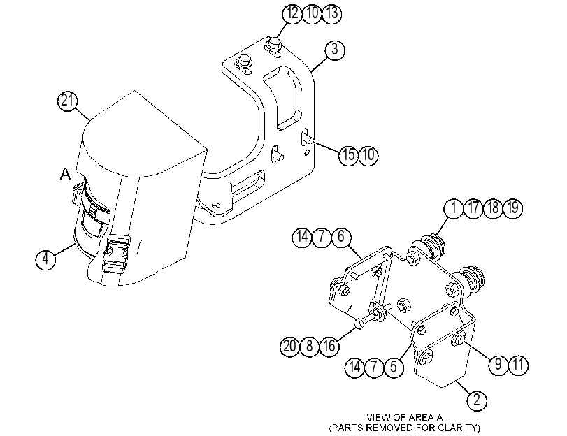SENSOR & MTG GP-LADAR 3799821 CAT