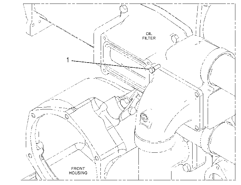 FASTENER GP-ENGINE OIL LINES 4573462 CAT