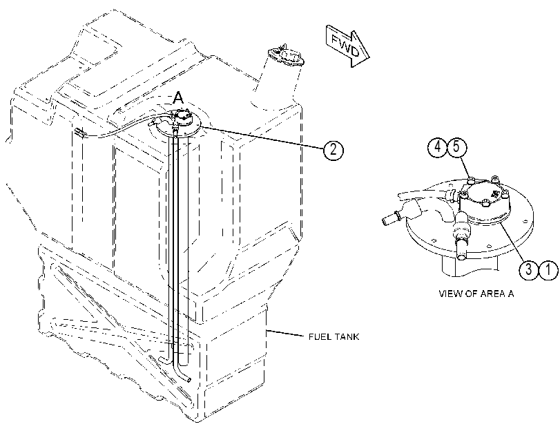 SENSOR & MTG GP-LIQUID LEVEL 4327456 CAT
