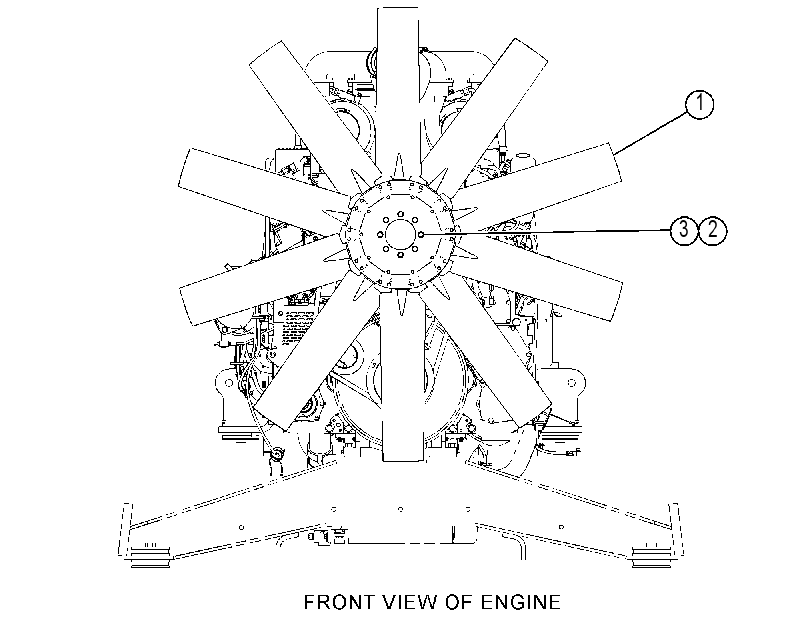 FAN GP 4322998 CAT