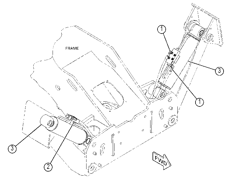 CYLINDER & MTG GP-STABILIZER 4510637 CAT