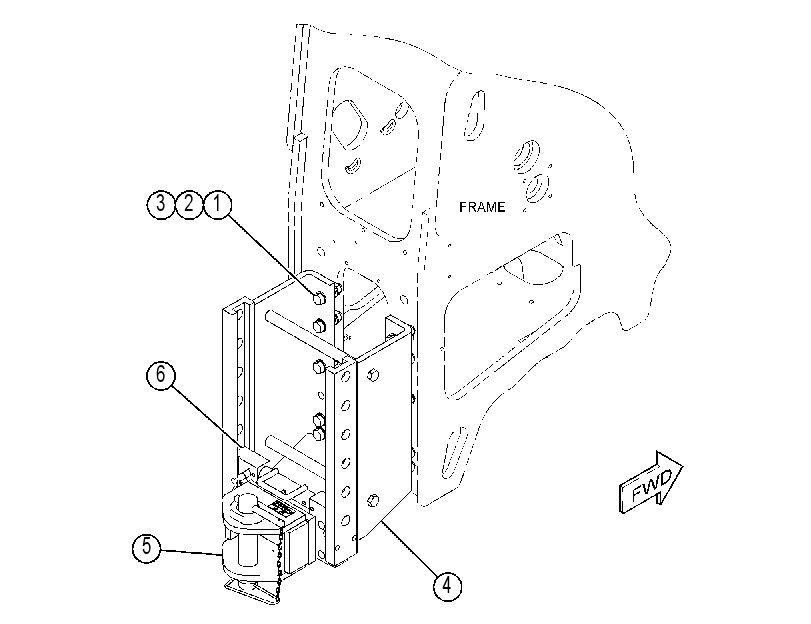 HITCH GP 3412268 CAT