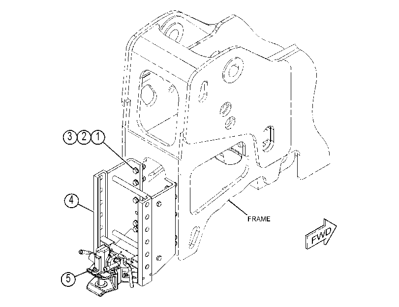 HITCH GP 3412265 CAT