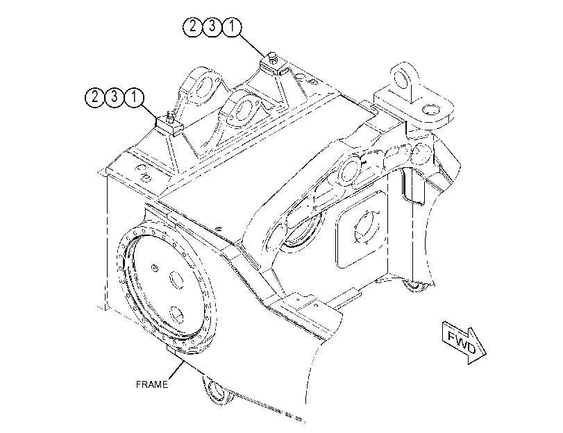LOCK GP-OSCILLATION & STEERING 3232652 CAT