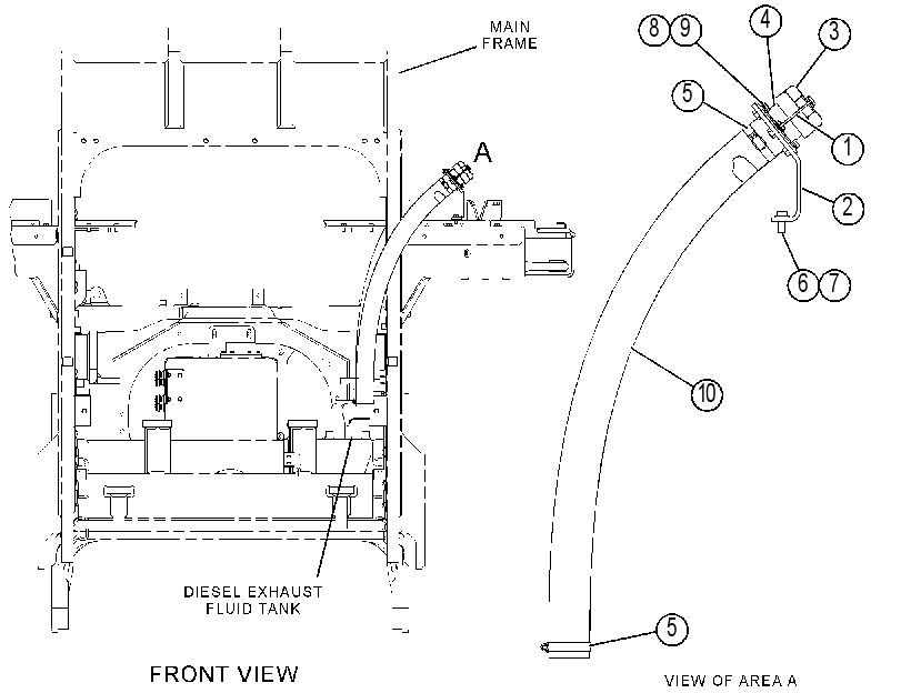 FILLER GP-DIESEL EXHAUST FLUID 3951338 CAT