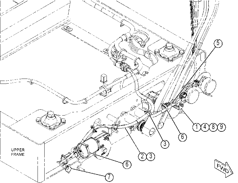 WIRING GP-BUMPER 4229714 CAT