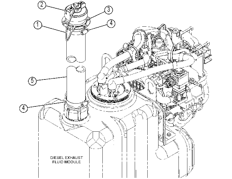 FILLER GP-DIESEL EXHAUST FLUID 4246284 CAT