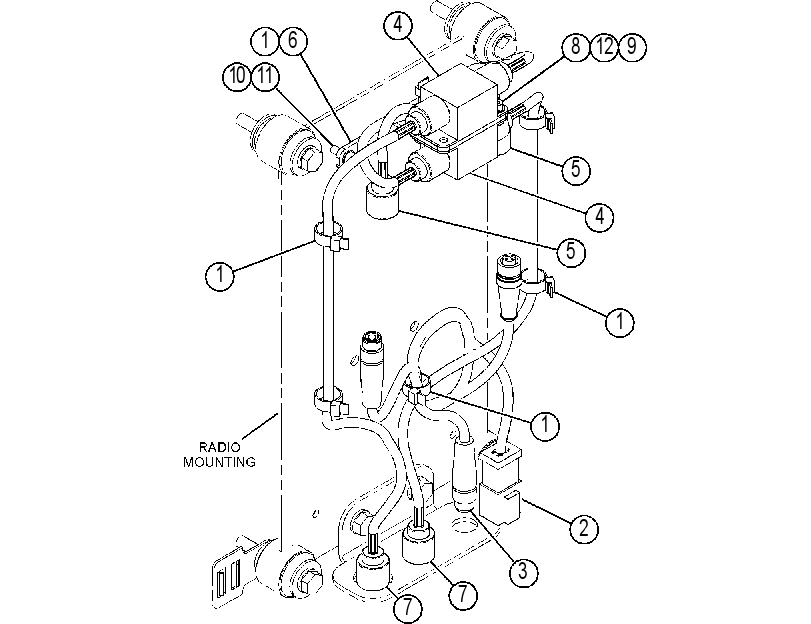 WIRING GP-RADIO 4336827 CAT