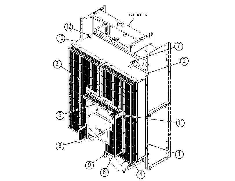 GUARD AS-RADIATOR 4477625 CAT