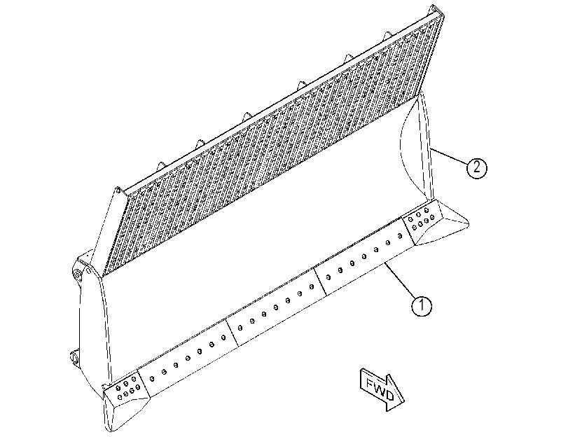 BLADE & EDGE GP-STRAIGHT 4385372 CAT