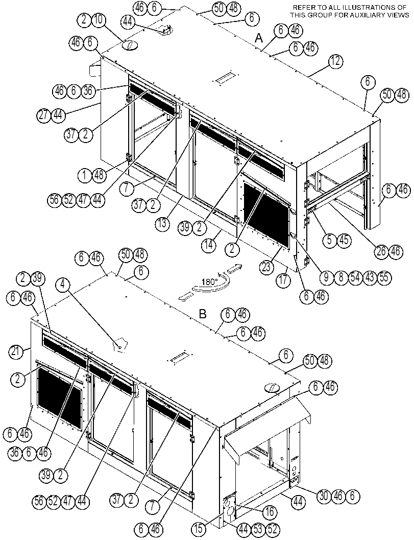 ENCLOSURE GP-GENSET 3561390 CAT