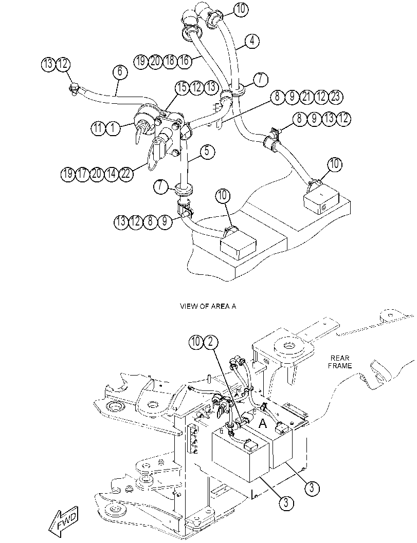 BATTERY & BOX GP-HEAVY-DUTY 4154246 CAT