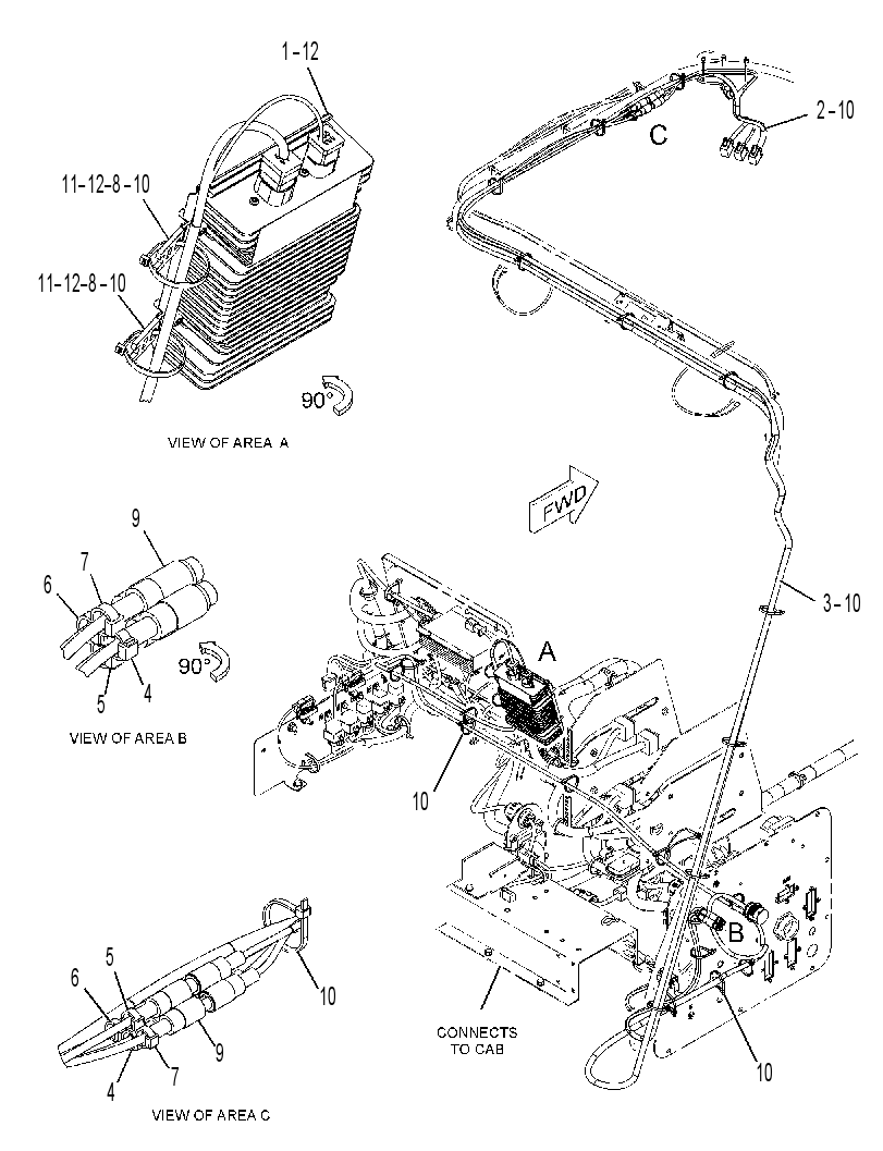 WIRING GP-OBJECT DETECTION 3508825 CAT
