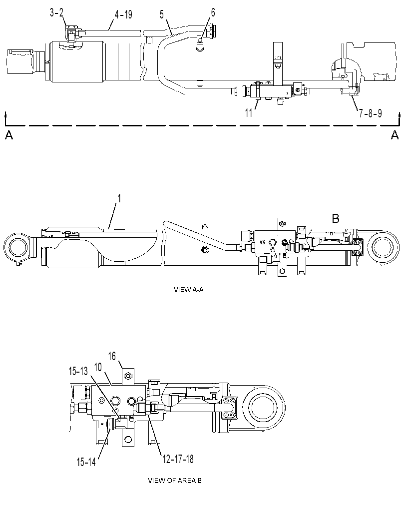 CYLINDER & LINES GP 4215336 CAT