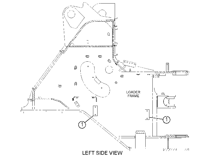 HARDWARE GP-LOADER FRAME 3738255 CAT