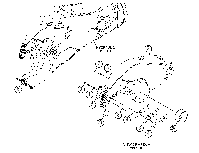 JAW GP-SHEAR 3880733 CAT