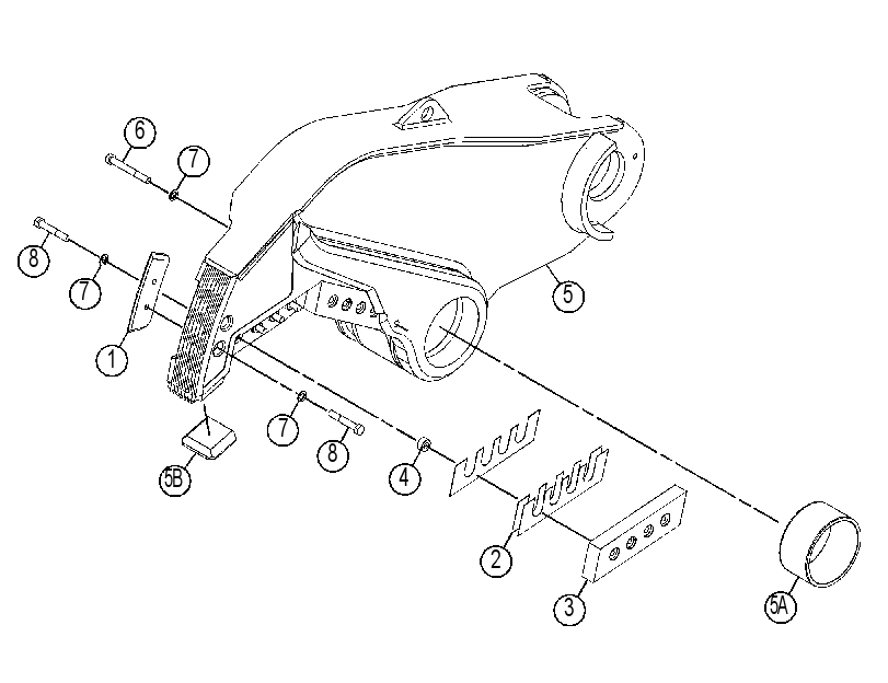 JAW GP-SHEAR 3877042 CAT