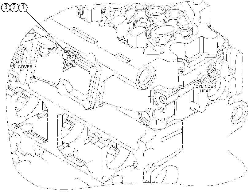 FASTENER GP-INLET MAN COVER 4528527 CAT