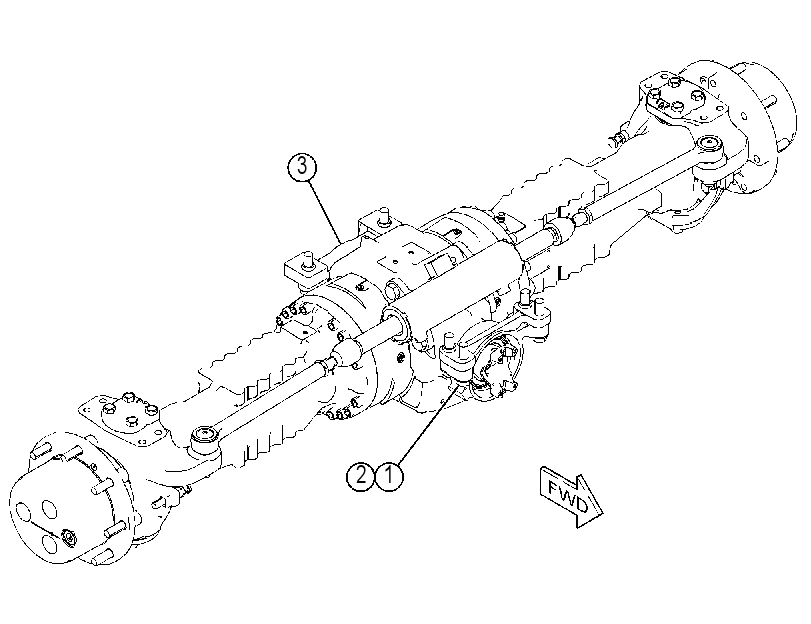 AXLE & MOUNTING GP 4637111 CAT