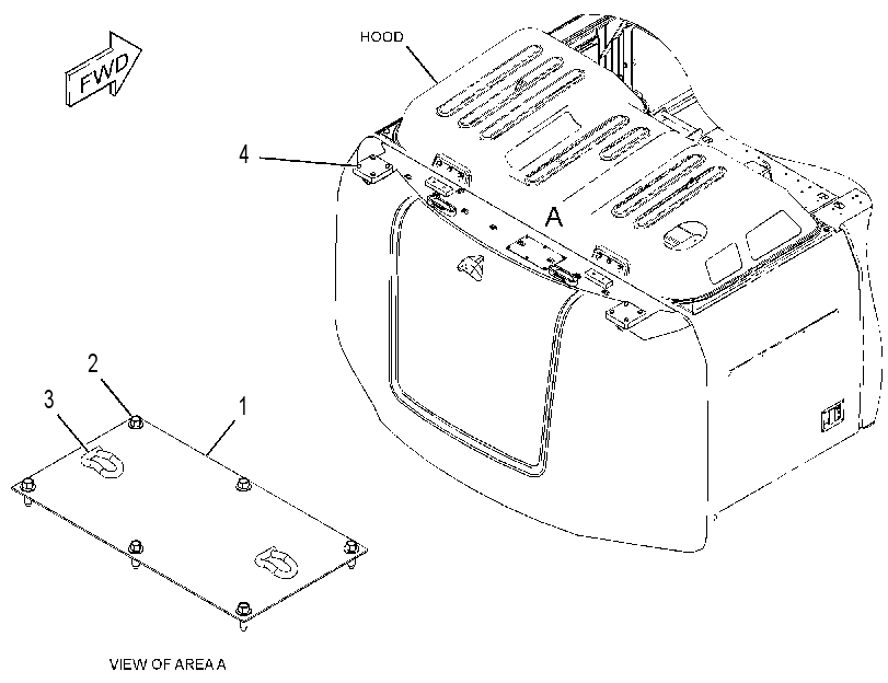 COUNTERWEIGHT AS 3996296 CAT
