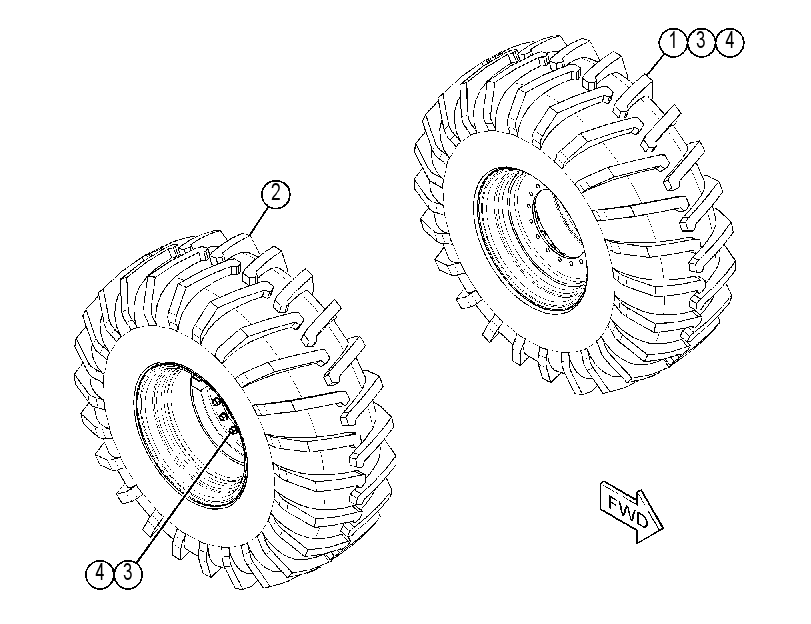 WHEEL GP-REAR 3793209 CAT