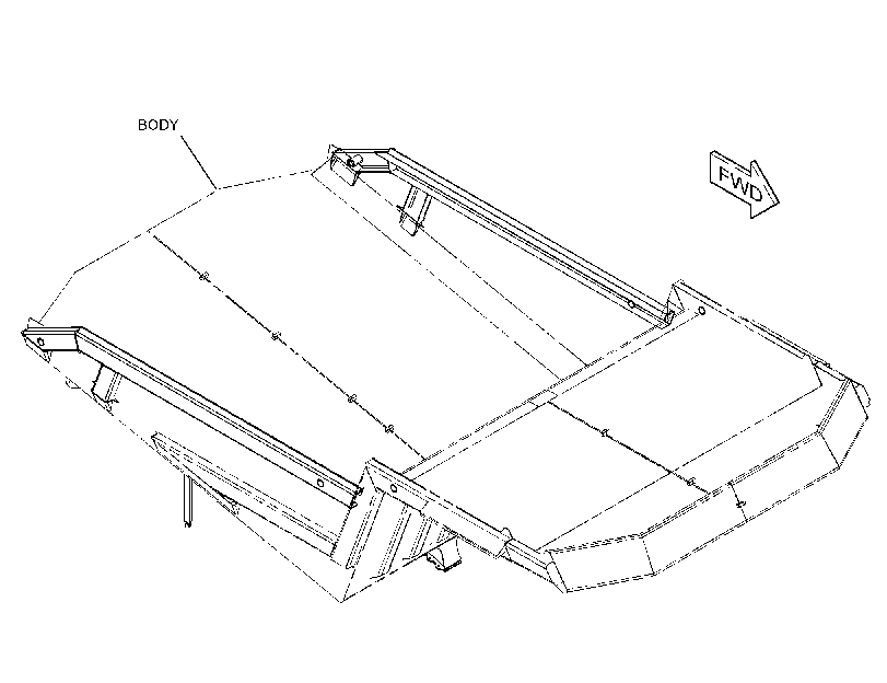 BODY GP-TRUCK 4323143 CAT