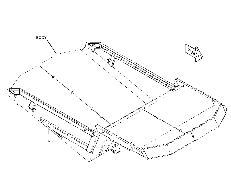 BODY GP-TRUCK 4323144 CAT