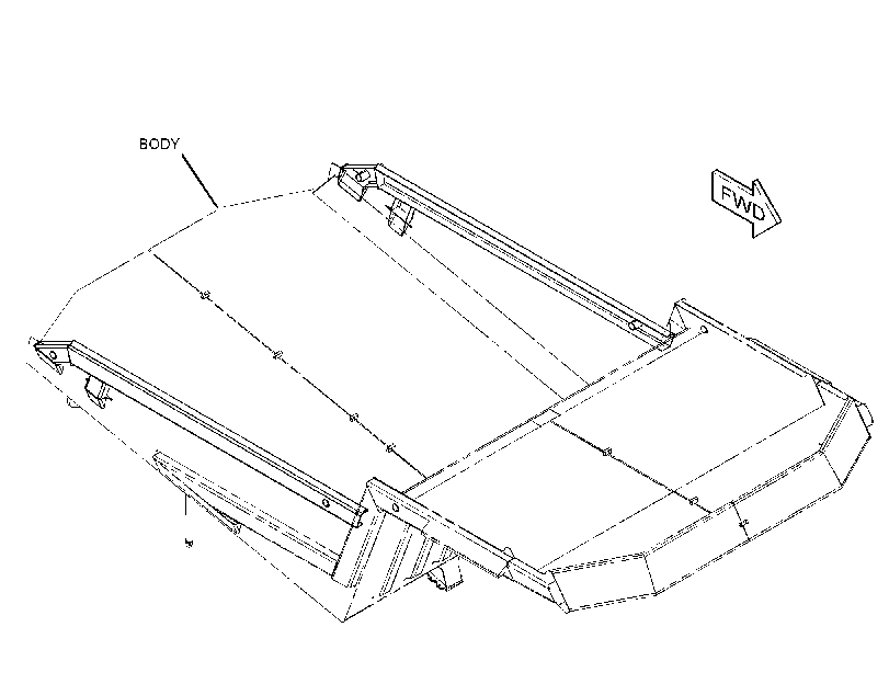 BODY GP-TRUCK 4323145 CAT