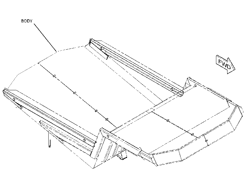 BODY GP-TRUCK 4323149 CAT