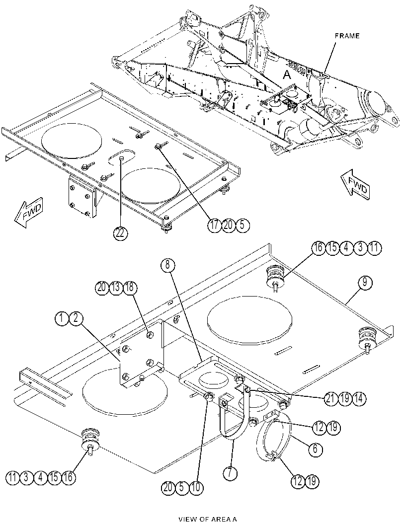MOUNTING GP-BRACKET 4323107 CAT