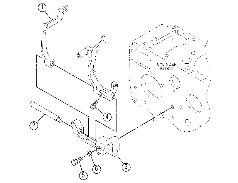 LEVER GP-GOVERNOR CONTROL 4647015 CAT