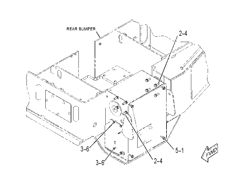 FASTENER GP-PLATFORM 3798935 CAT
