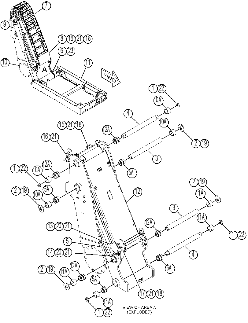 RISER GP-HYDRAULIC ADJ CAB 4243359 CAT