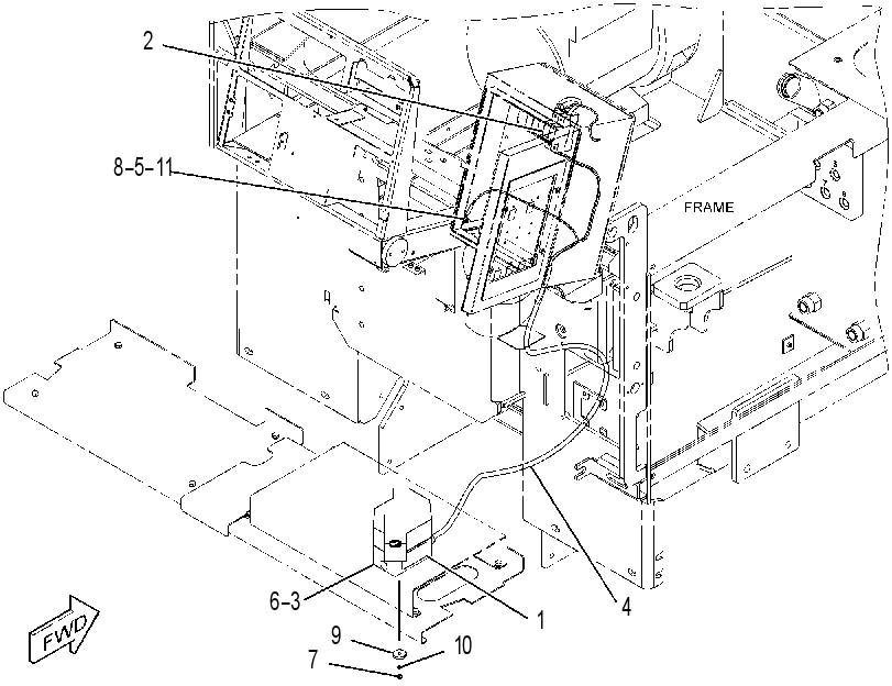 WIRING GP-POWER RECEPTACLE 3810710 CAT