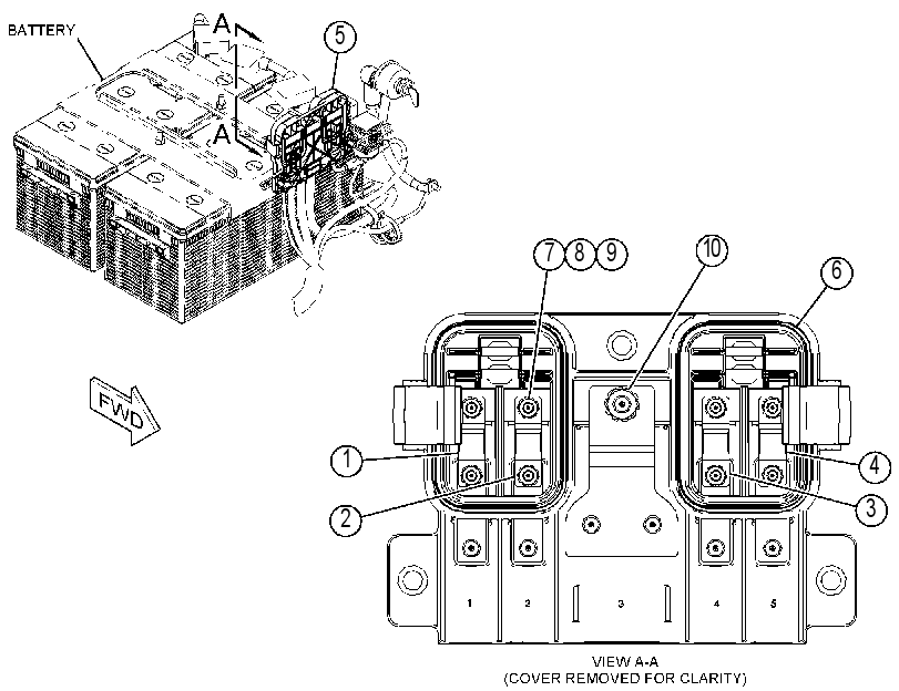 HOLDER AS-FUSE 4224887 CAT