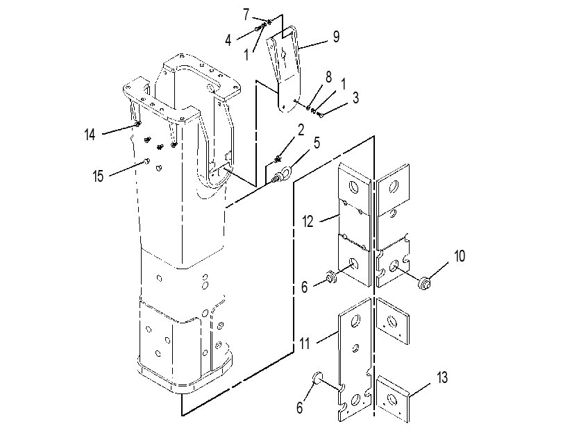 HOUSING GP-HAMMER 2080730 CAT