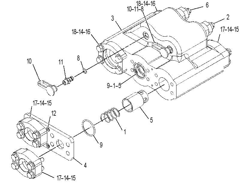 VALVE GP-MANIFOLD & RELIEF 2298721 CAT