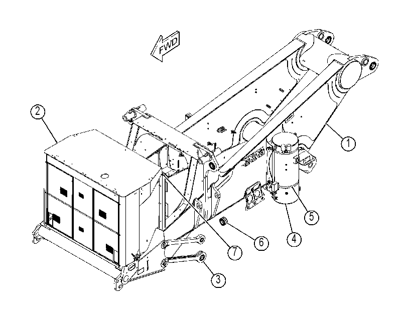 Рама 4328100 CAT