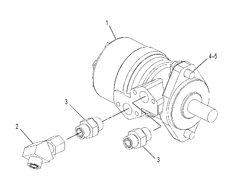 MOTOR & MTG GP-CONVEYOR 3637397 CAT