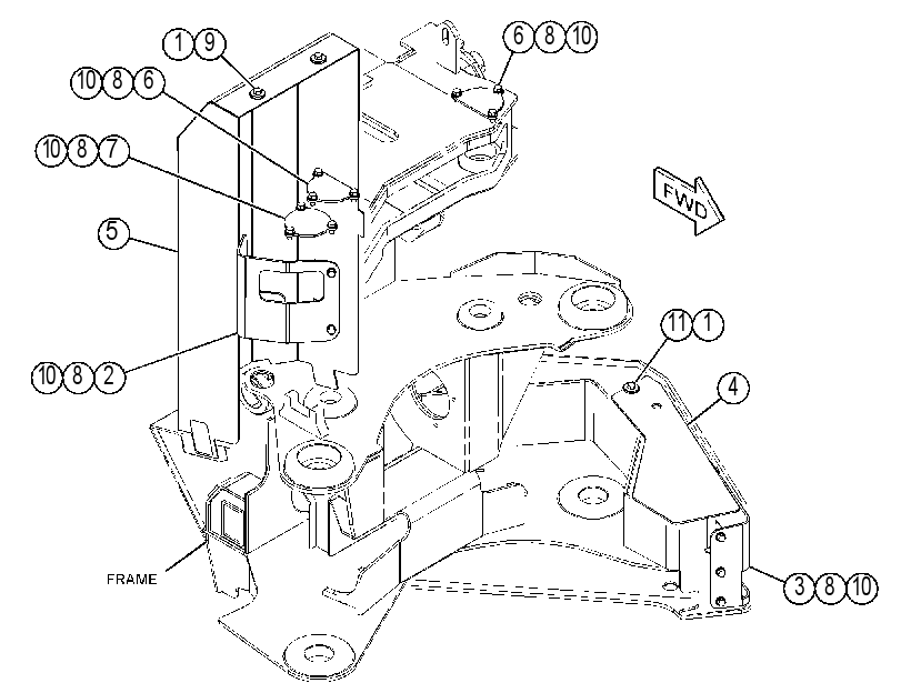 COVER GP-FRAME 4415990 CAT