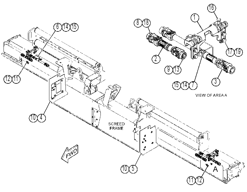 TAMPER GP-SCREED 4570946 CAT