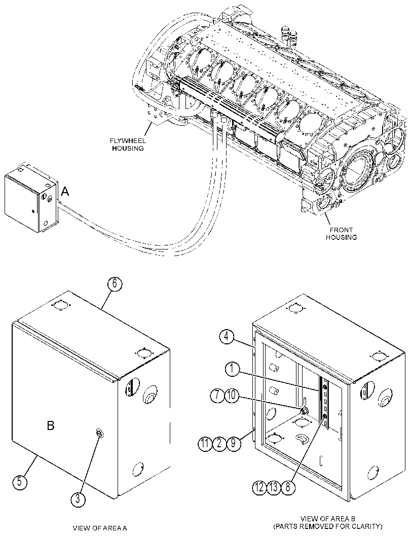 Коробка соединительная 4450309 CAT