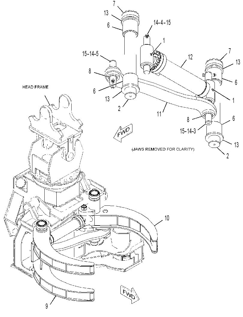 ARM GP-GRAPPLE 4387955 CAT
