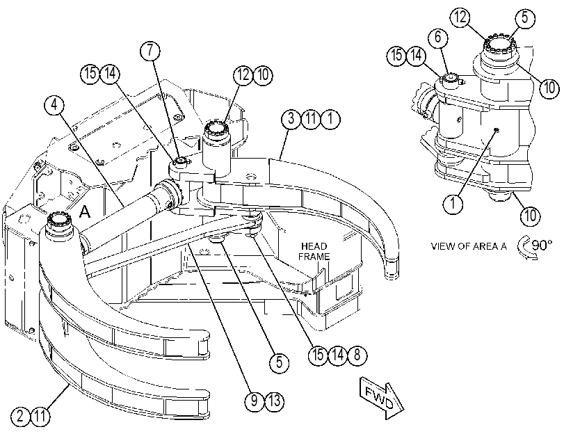 ARM GP-GRAPPLE 4377264 CAT