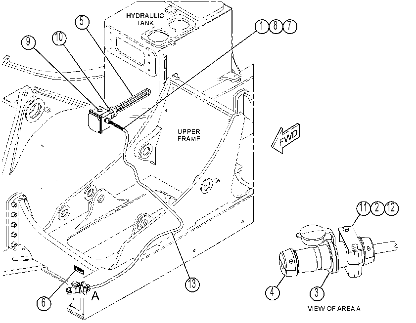HEATER GP-HYDRAULIC OIL 3955806 CAT